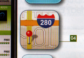 Close up of an icon shown on page 3 of the brochure